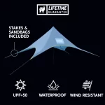 Grand Trunk Shadecaster 2 Person Sunshade F Storm