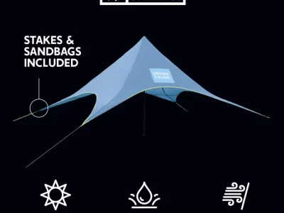 Grand Trunk Shadecaster 2 Person Sunshade F Storm