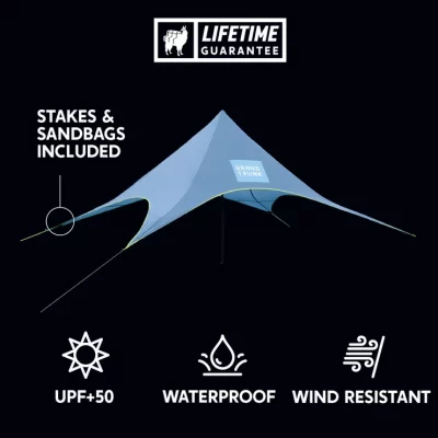 Grand Trunk Shadecaster 2 Person Sunshade F Storm