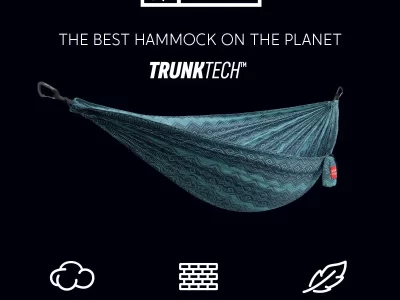 Grand Trunk TRUNKTECH Double Hammock Blue Nile1