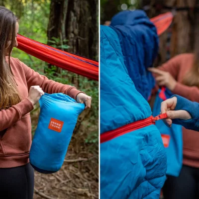 Grand Trunk Thermaquilt 3 in 1 Blanket, Sleeping Bag, and Hammock Underquilt guide