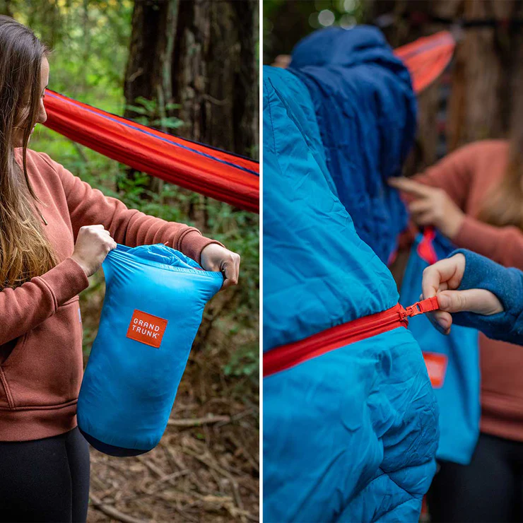 Grand Trunk Thermaquilt 3 in 1 Blanket, Sleeping Bag, and Hammock Underquilt guide