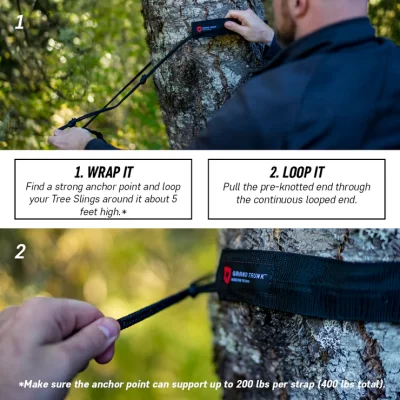 Grand Trunk Tree Slings Hammock Hanging Kit guide