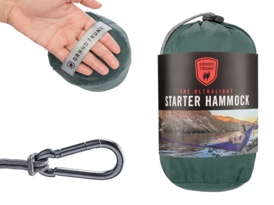 Grand Trunk Ultra Light Starter Hammock Green1
