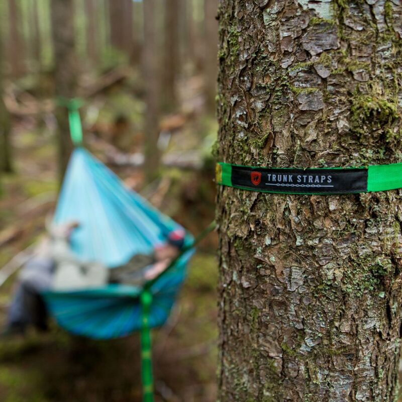 Sangles de suspension pour hamac Grand Trunk - Vert