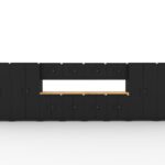 Ensemble de rangement de garage CAT avec 4 casiers, 4 armoires murales, 4 armoires de base et plan de travail de 84 pouces