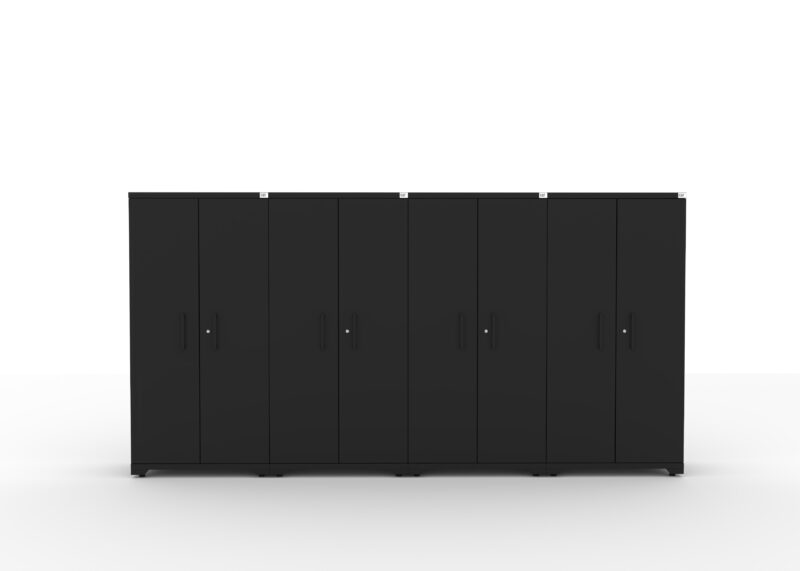 CAT FWSETIZ principal Armoires de rangement d'atelier CAT entièrement soudées avec 4 casiers