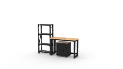 CAT RTASETZ right Armoires de rangement pour garage CAT avec 1 tiroir-base, 1 étagère et établi de 48 pouces