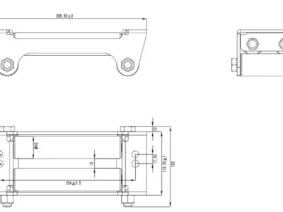 Novawinch PRO 18500lb Winch 12v Wire Rope