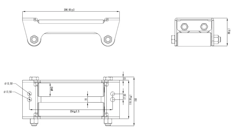 Novawinch PRO 18500lb Winch 12v Wire Rope