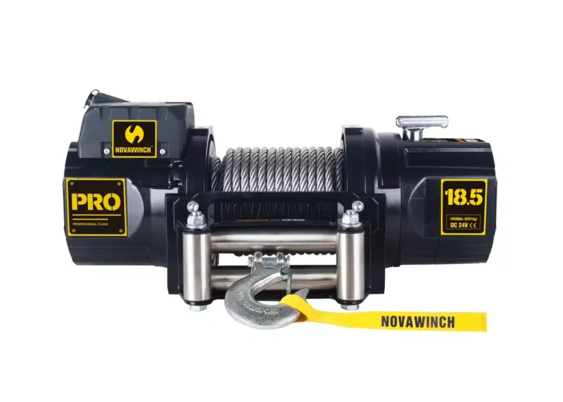 Novawinch PRO 18500lb Winch 12v Wire Rope1