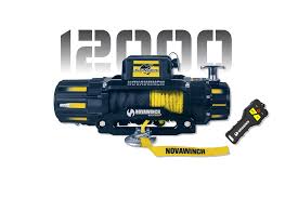 Novawinch Stinger Plus 12000lb Winch 12v Synthetic Rope1