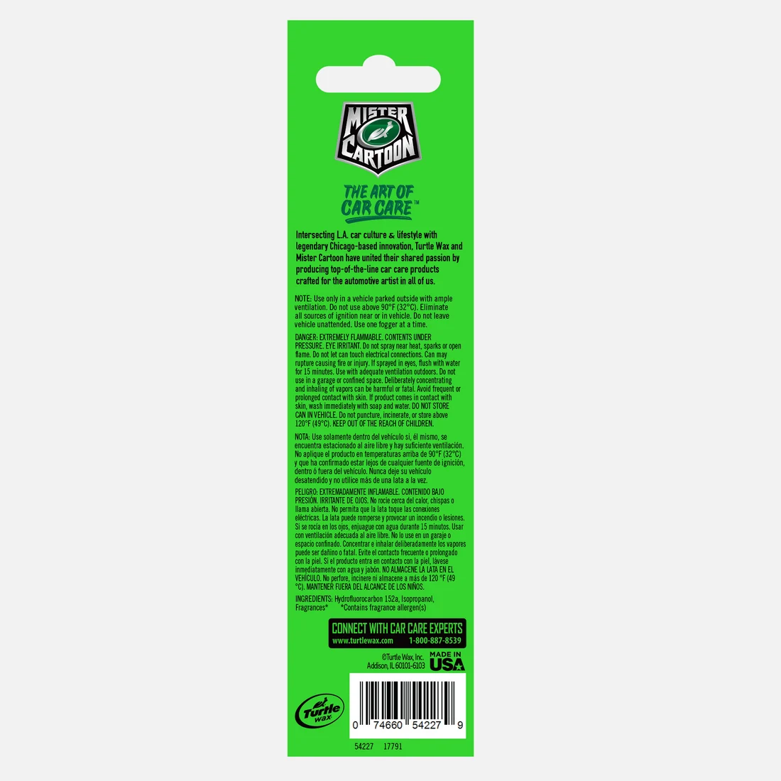 Turtle Wax x Mr. Cartoon Clean Blast Odor Fogger – 57g1