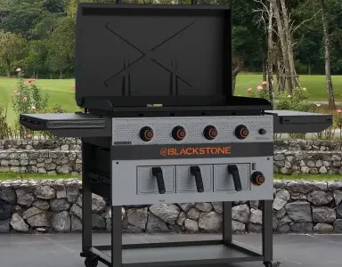 Blackstone 36inch Bronco Series Griddle with AirFryer Combo1