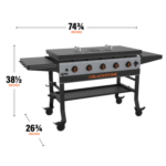 Blackstone 44inch Bronco Series Griddle with Hard Cover9