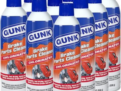 Gunk Non Flammable, Chlorinated Brake Parts Cleaner 538g 12pk