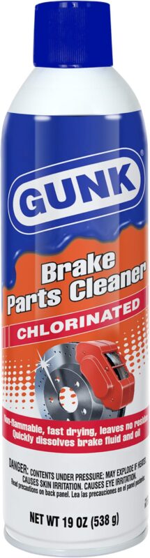 Gunk Non Flammable, Chlorinated Brake Parts Cleaner 538g 12pk2