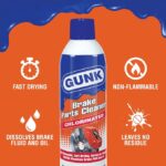 Gunk Non Flammable, Chlorinated Brake Parts Cleaner 538g 12pk3