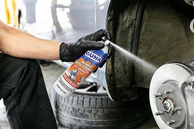 Gunk Non Flammable, Chlorinated Brake Parts Cleaner 538g 12pk4