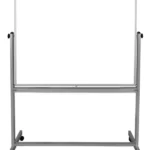 Luxor Mobile Double Sided Magnetic Whiteboard with Stand and Marker Tray 48 x 481