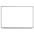 Luxor Wall Mounted Magnetic Whiteboard with Aluminum Frame and Marker Tray 72 x 48