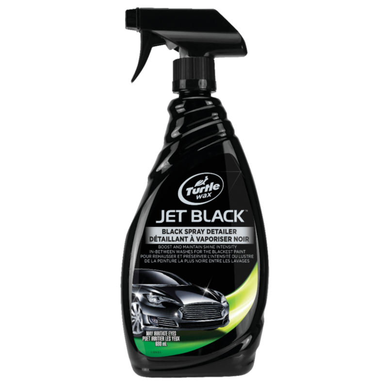 Turtle Wax Jet Black Spray Detailer 680ml Turtle Wax Jet Black Spray Detailer 680ml