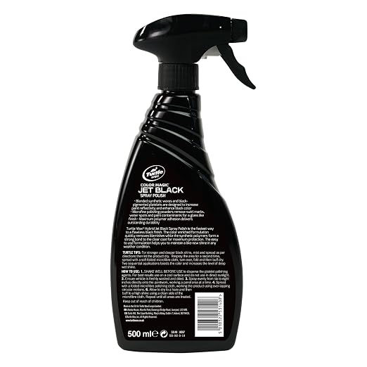 Turtle Wax Jet Black Vaporisateur Détailleur – 680 ml Turtle Wax Jet Black Vaporisateur Détailleur – 680 ml