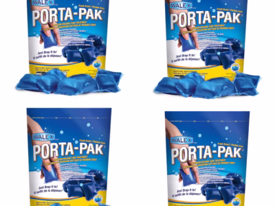 Walex Porta Pak Holding Tank Deodorizer Drop ins for RV and Marine 10 pack Fresh Scent 4pk