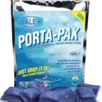 Walex Porta Pak Désodorisant pour réservoir d'eaux usées pour véhicules de loisirs et bateaux 50 paquets Parfum frais