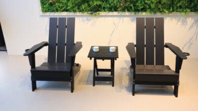 微信图片 20251216165415 383 504 LCO Erie Series 3PC Adirondack Chairs & Table Set - Black