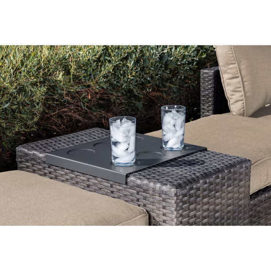 Allspace 5 piece Rattan Patio Set with Sunbrella Cushions Cream3.webp