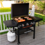Blackstone Original Series 28inch XL Omnivore Griddle with Hood and Side Shelves1