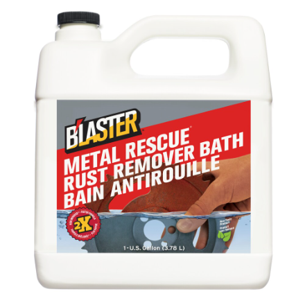 B'laster Metal Rescue Rust Remover Bath 3.78L 4pk1 B'laster Metal Rescue Rust Remover Bath 3.78L 4pk1
