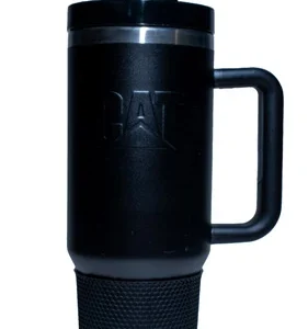 CAT 44 Ounce Tumbler with Handle