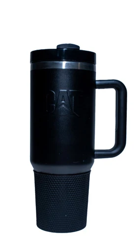 CAT 44 Ounce Tumbler with Handle
