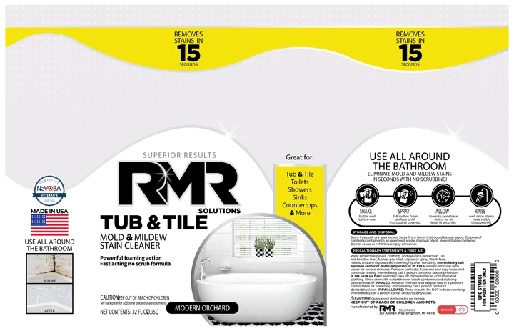 RMR Tub & Tile Cleaner 32oz4