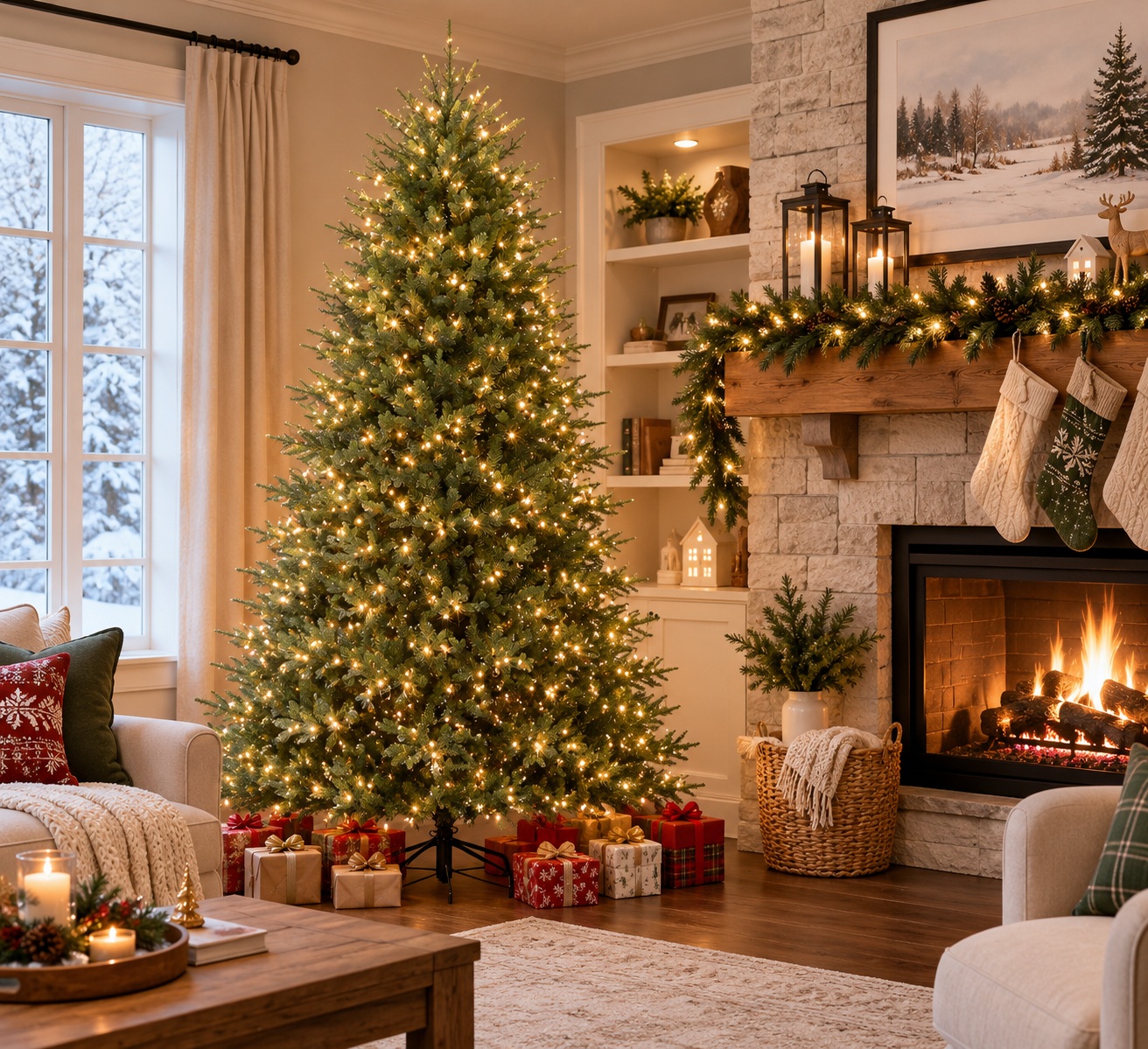 Monarch 7.5 ft Georgian Fir Christmas Tree