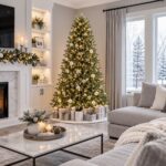 Monarch 9 ft Mixed Jasper Christmas Tree — 54" Diameter