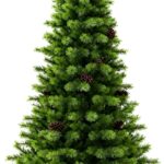 Monarch 8 ft Killbear Fir Pre-Lit Christmas Tree, 700 Warm White LED Lights, 58"