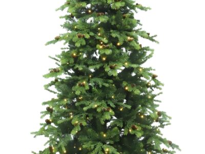 Monarch 7.5 ft Acadia Fir Christmas Tree with Pinecones