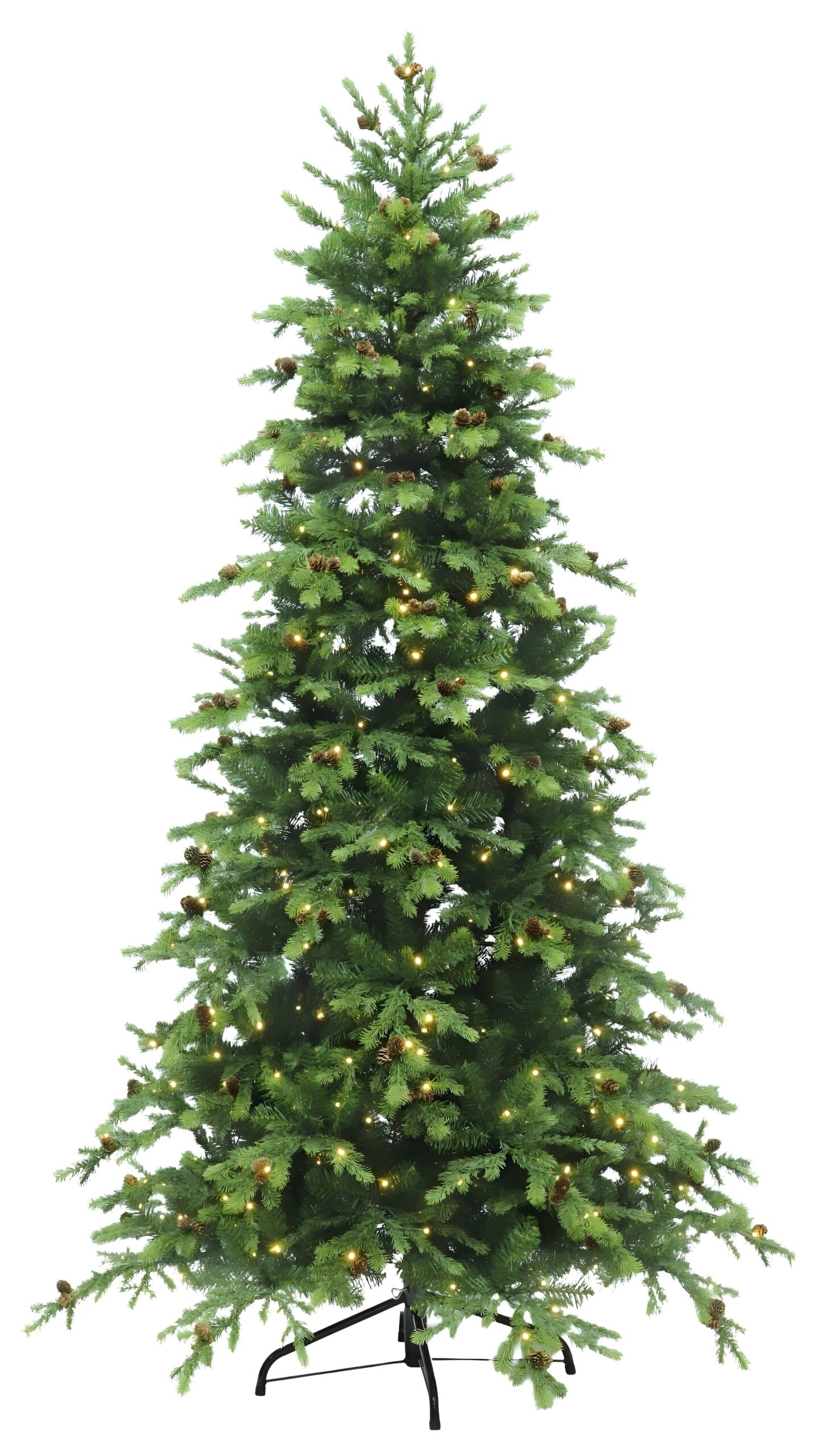 40084375 Monarch 7.5 ft Acadia Fir Christmas Tree with Pinecones