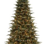 Monarch 9 ft Terranova Blue Spruce Pre-Lit Christmas Tree, 1,000 LEDs