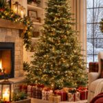 Monarch 9 ft Terranova Blue Spruce Pre-Lit Christmas Tree, 1,000 LEDs