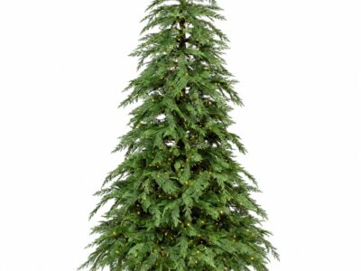 Monarch 9 ft Natures Touch B.C. Cedar Pre-Lit Christmas Tree, 1,500 LEDs