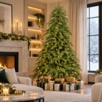 Monarch 9 ft Natures Touch B.C. Cedar Pre-Lit Christmas Tree, 1,500 LEDs