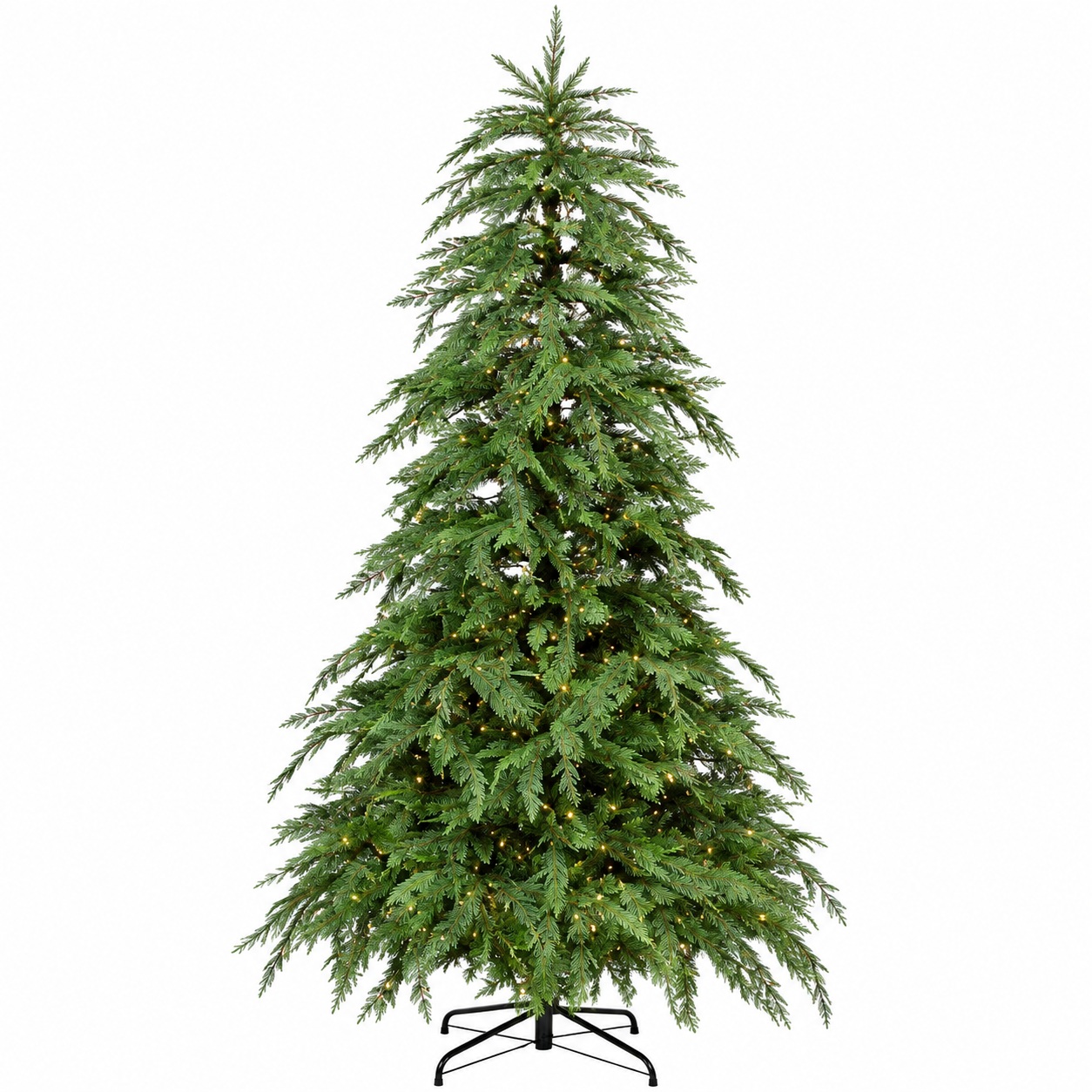 Monarch 9 ft Natures Touch B.C. Cedar Pre-Lit Christmas Tree, 1,500 LEDs