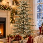 Monarch 6.5 ft Balsam Fir Pre-Lit Christmas Tree, 300 LEDs
