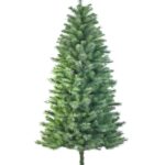 Monarch 7.5 ft Hastings Slim Needle Pine Unlit Christmas Tree, Green