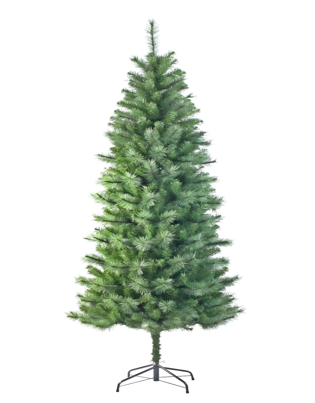 Monarch 7.5 ft Hastings Slim Needle Pine Unlit Christmas Tree, Green Monarch 7.5 ft Hastings Slim Needle Pine Unlit Christmas Tree, Green