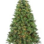 Monarch 9 ft Hasting Pine Pre-Lit Christmas Tree, 850 Warm White F5 LEDs